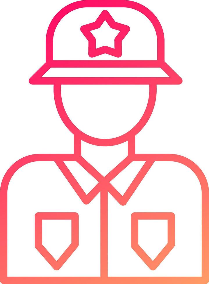 Soldier Icon Design vector
