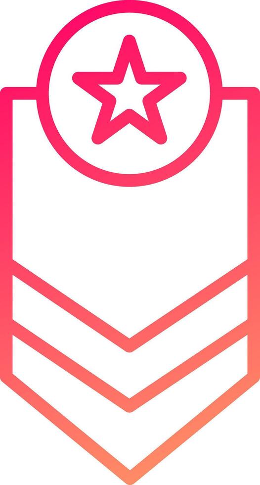 Rank Icon Design vector