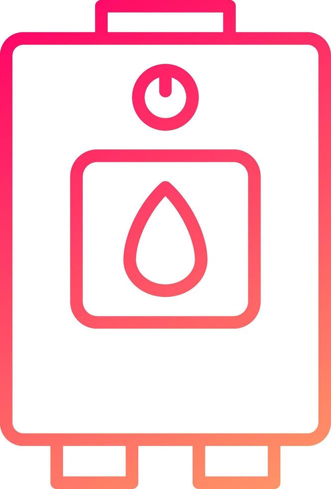 Boiler Icon Design vector