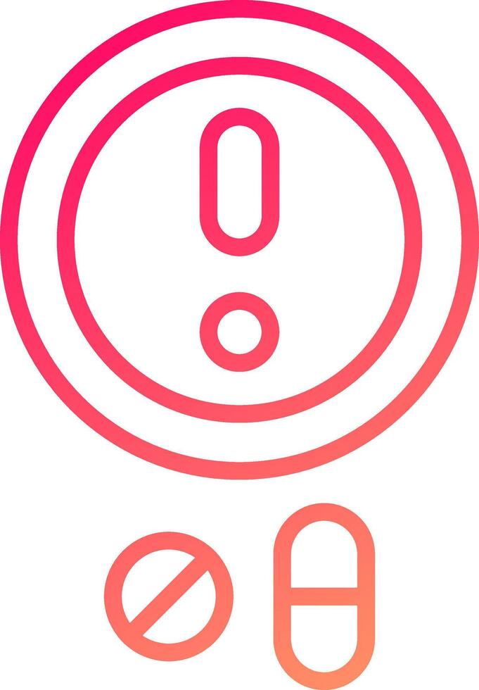 Warning Icon Design vector