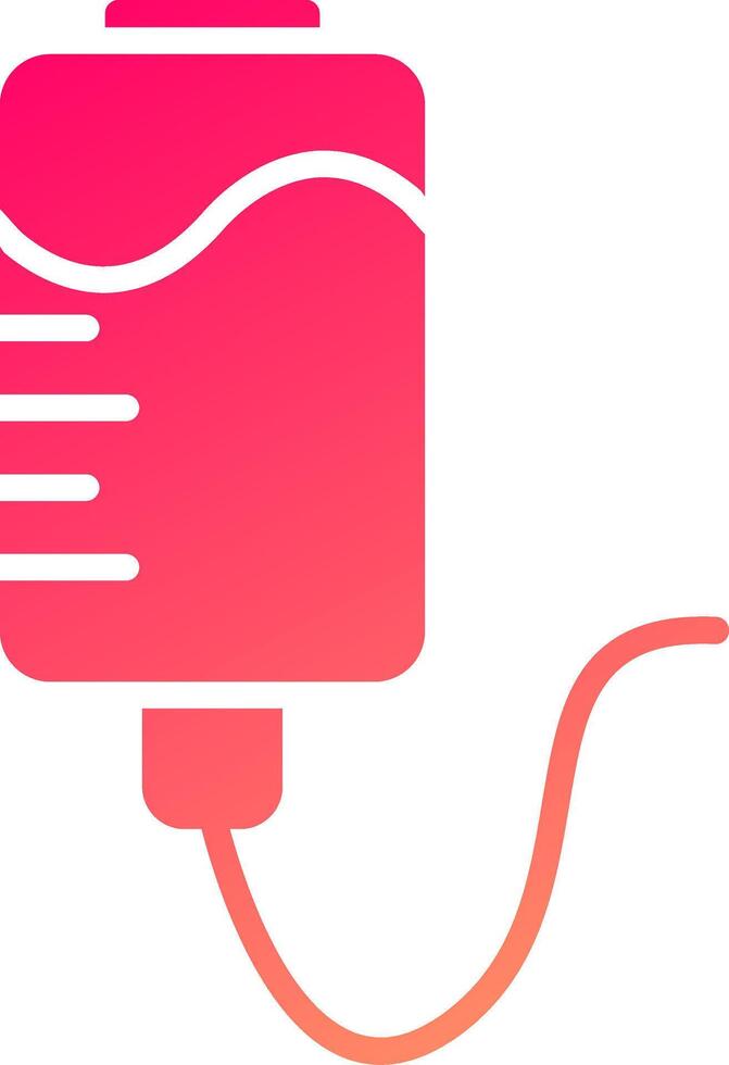 Blood Transfusion Icon Design vector