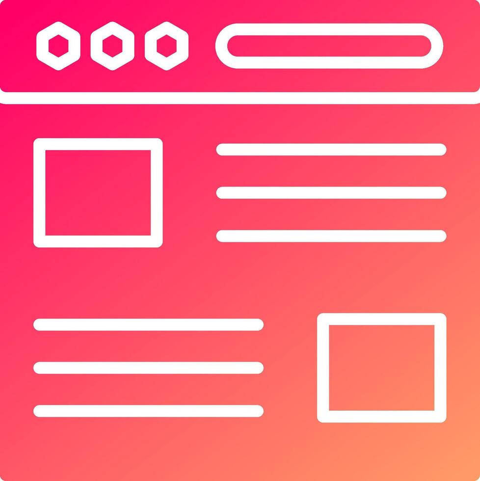 Website Icon Design vector