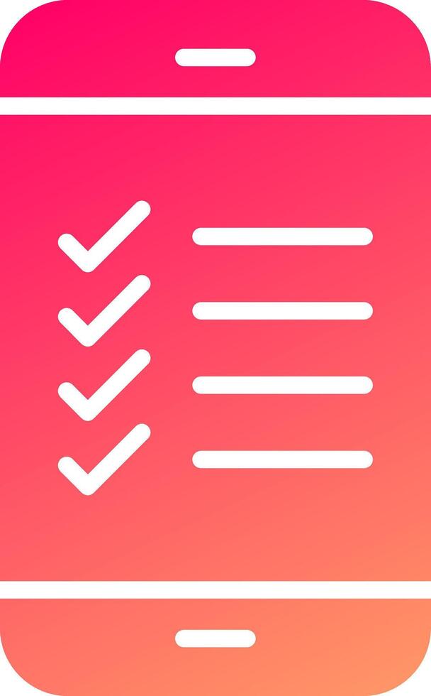 Checklist Icon Design vector