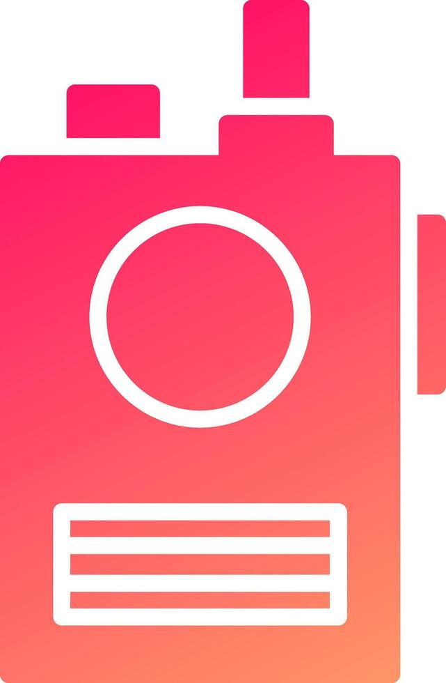 Radio Icon Design vector