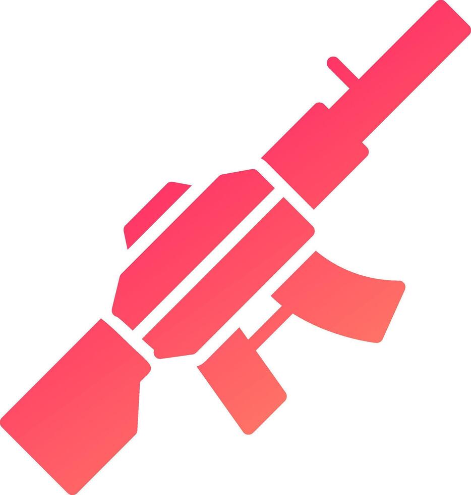 Machine Gun Icon Design vector