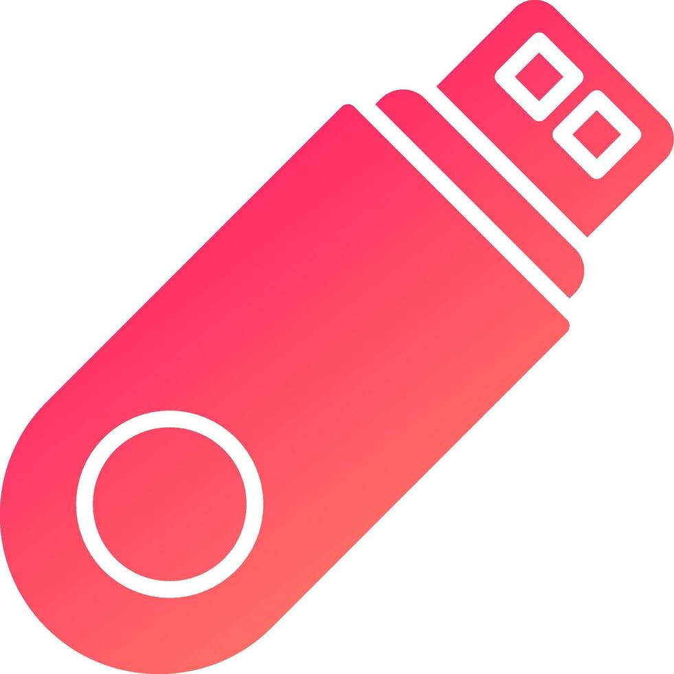Usb Flash Drive Icon Design vector