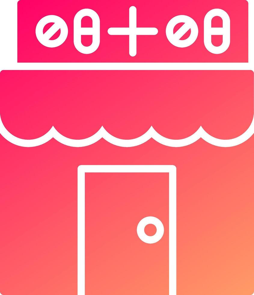 Drugstore Icon Design vector
