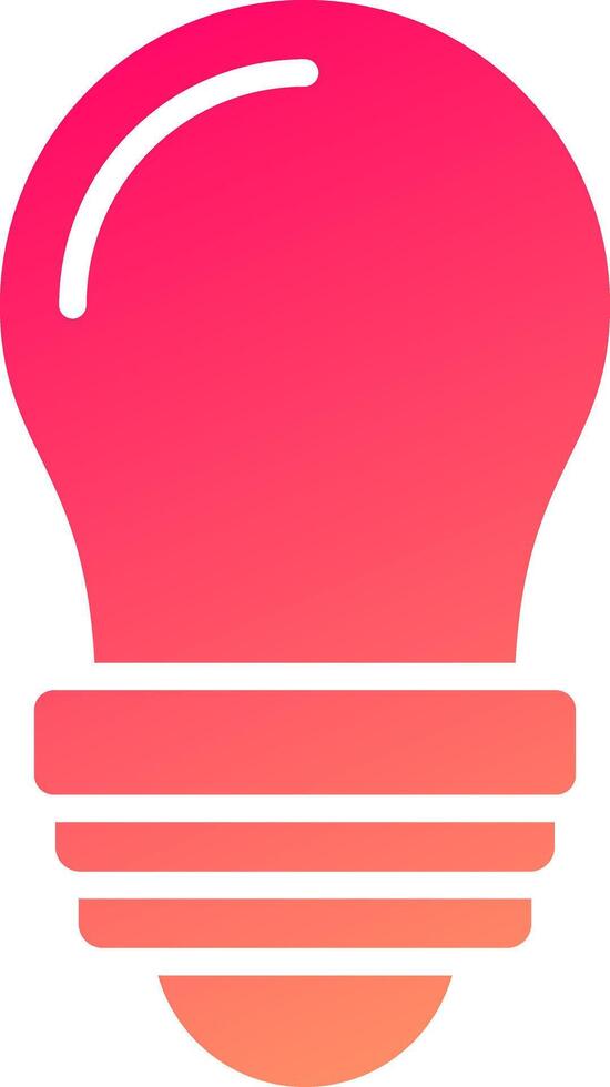 Light Bulb Icon Design vector