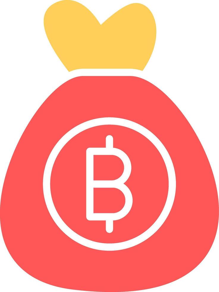Money Bag Icon Design vector