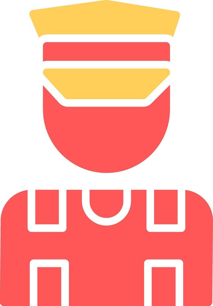 Pilot Icon Design vector