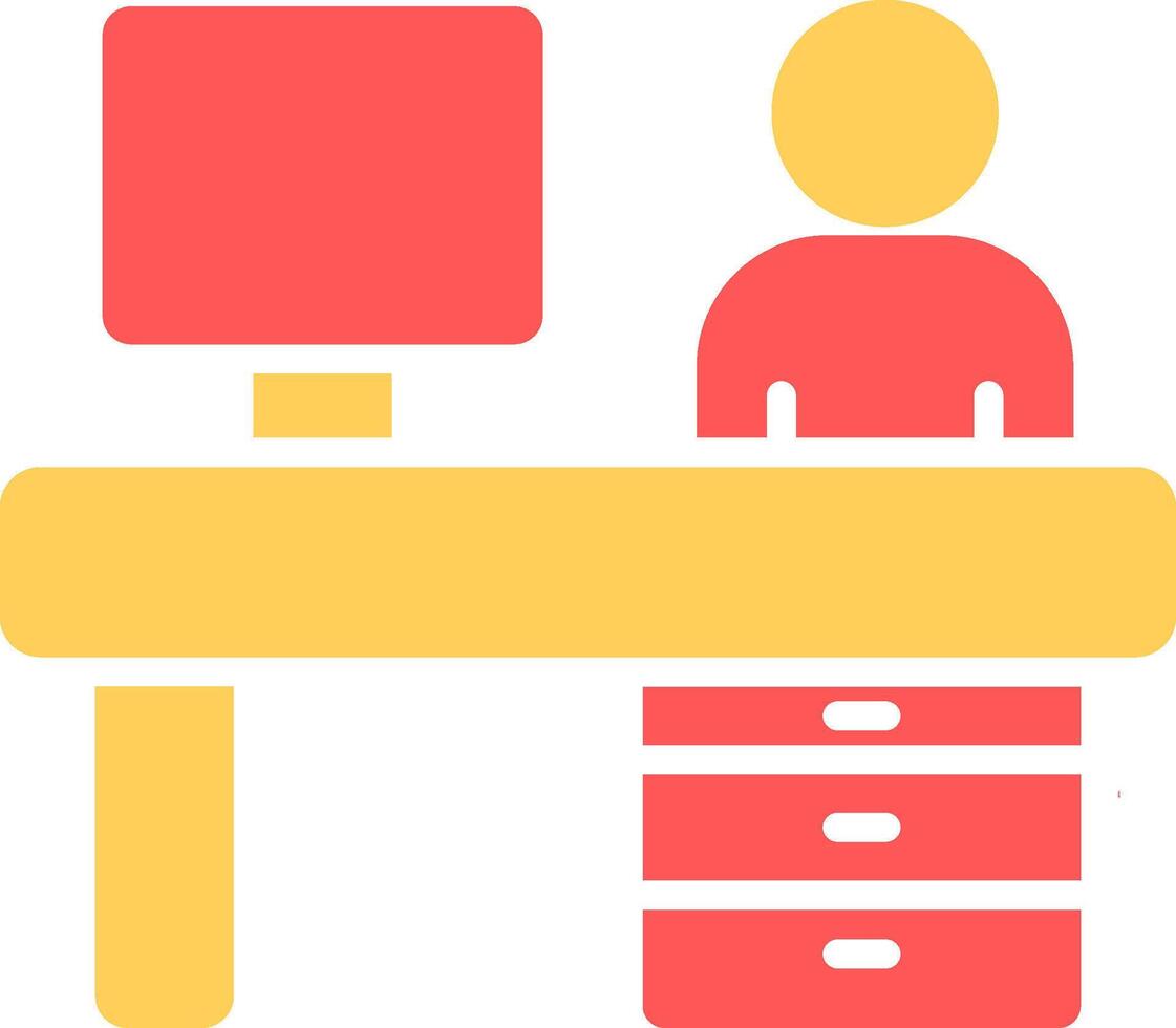 Work Space Icon Design vector