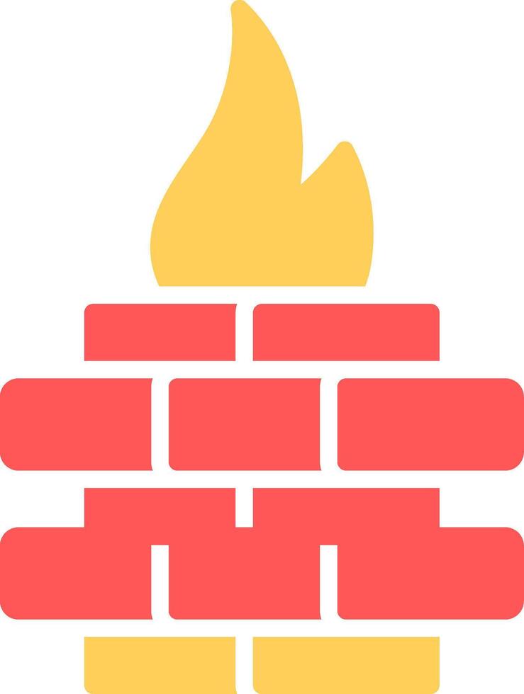 Flame Icon Design vector