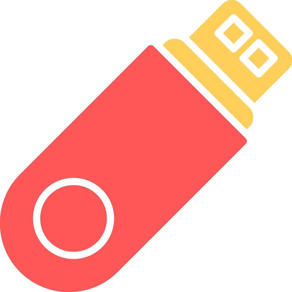 Usb Flash Drive Icon Design vector