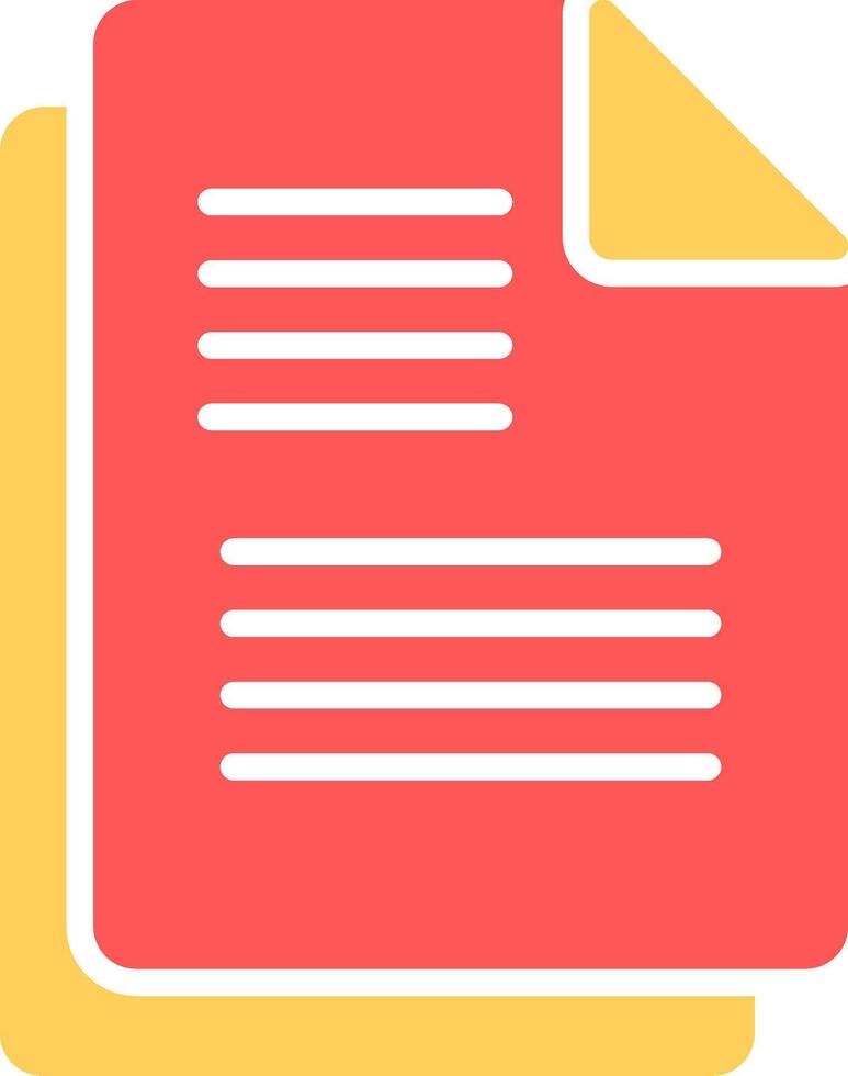 Paper Icon Design vector
