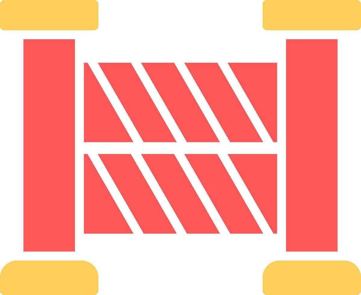 Road Block Icon Design vector