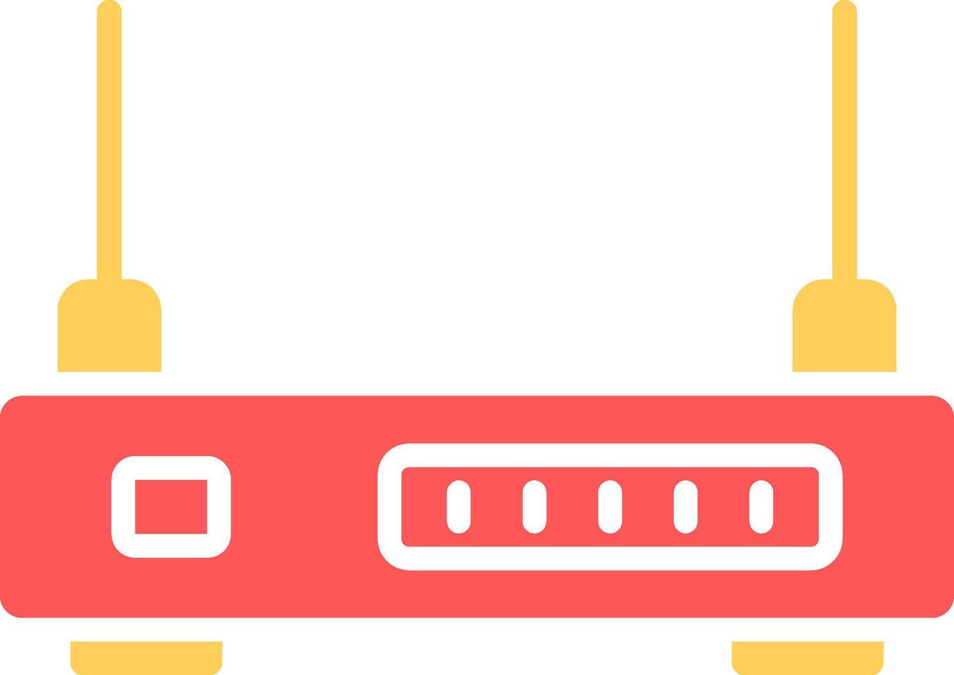 Wifi Router Icon Design vector