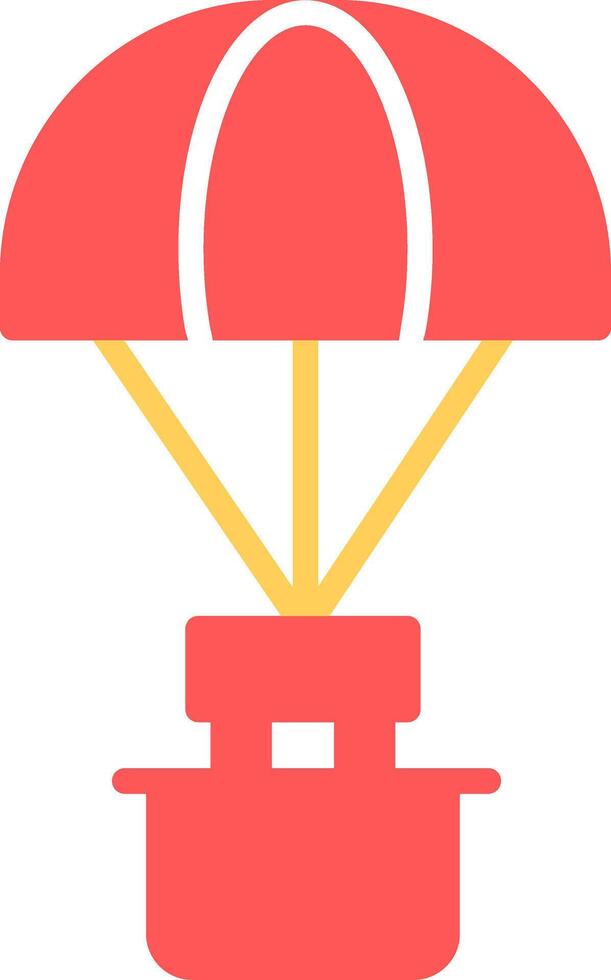 Parachute Icon Design vector