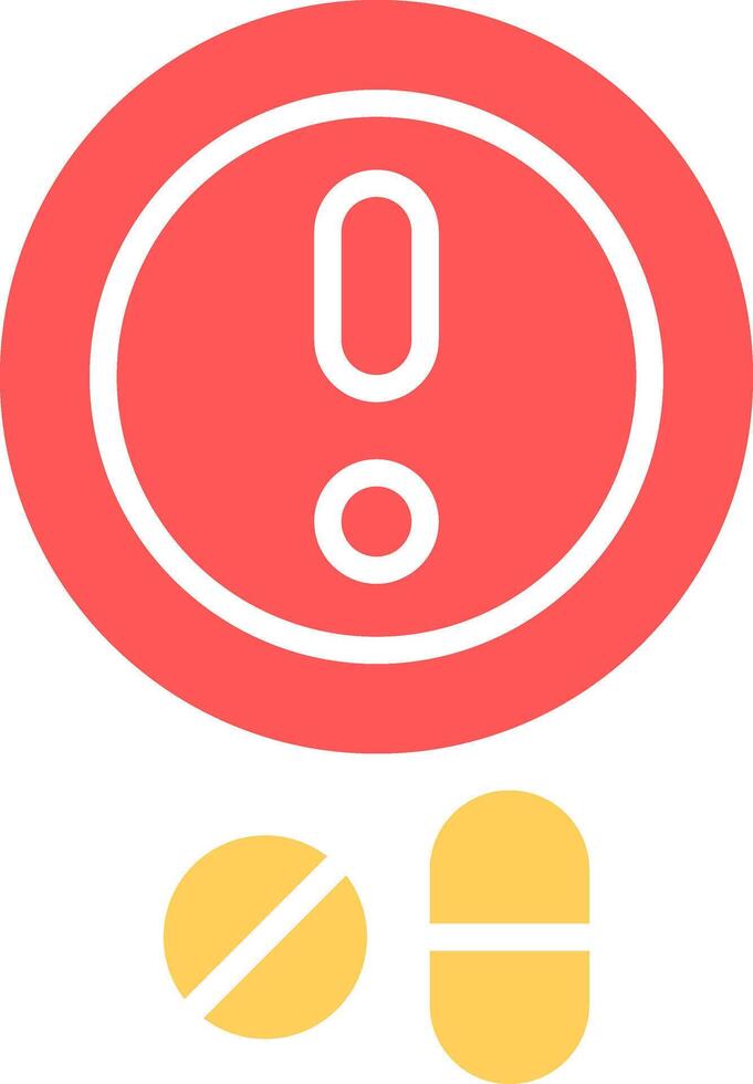 Warning Icon Design vector
