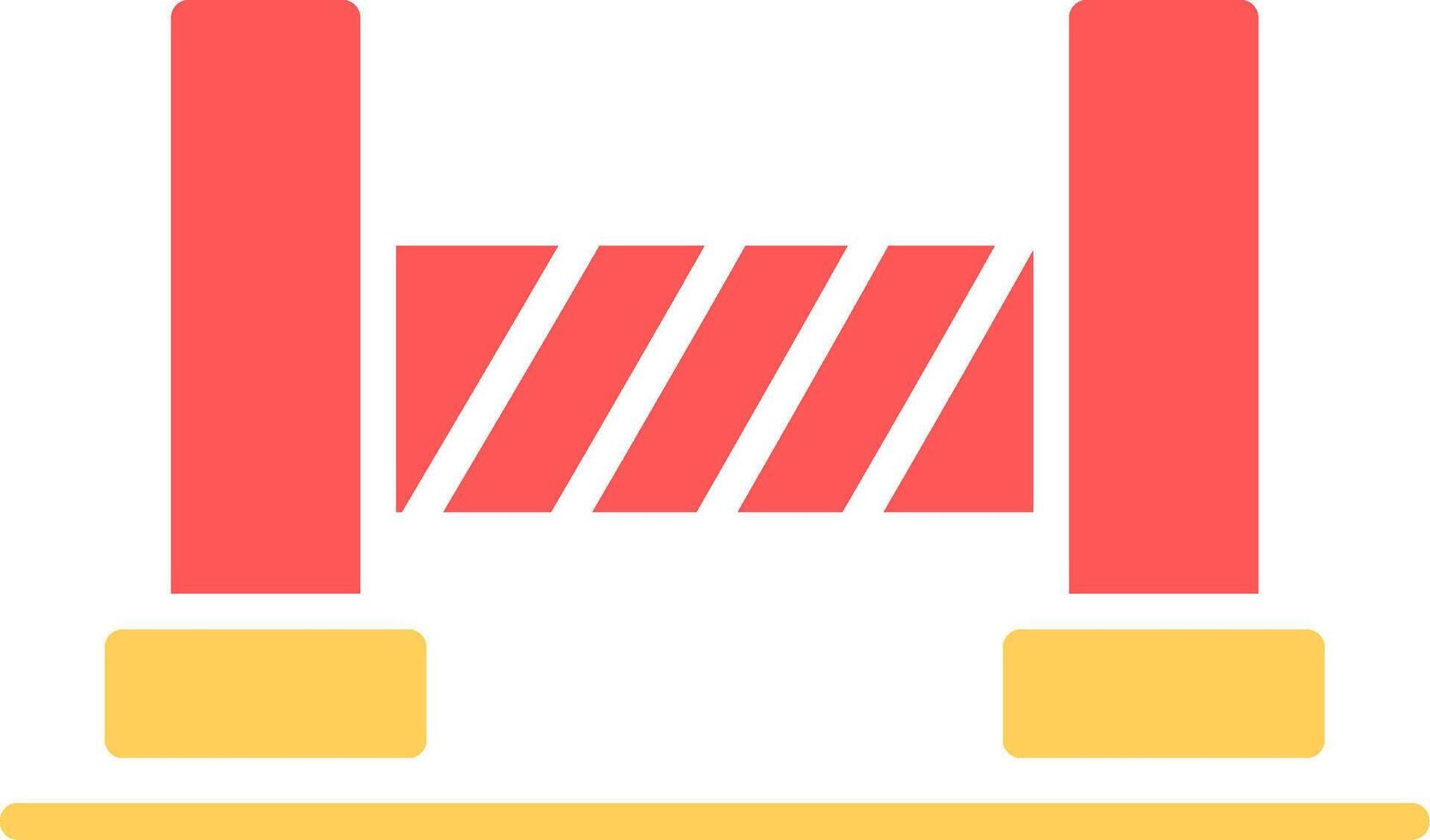 Barrier Icon Design vector