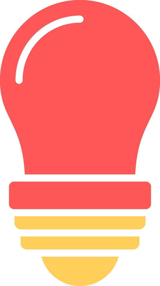 Light Bulb Icon Design vector
