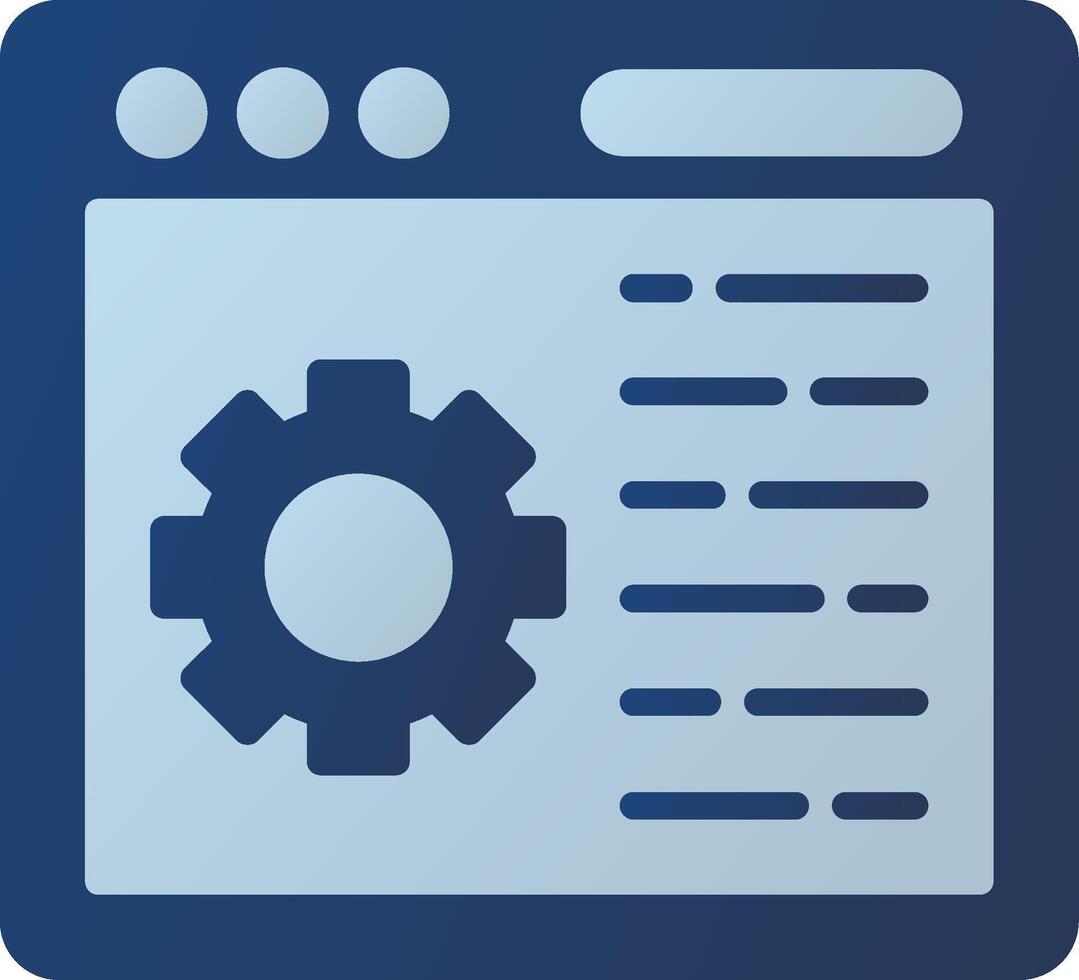 Development Icon Design vector