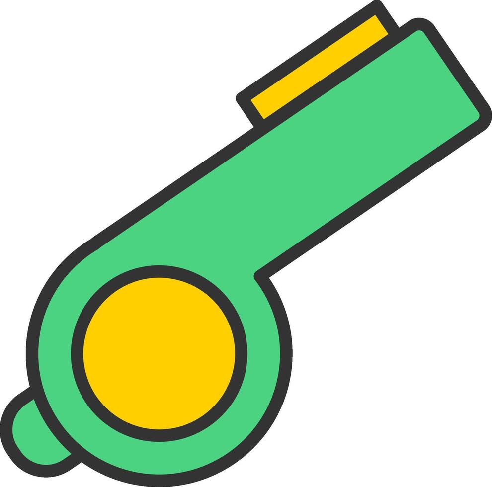 Whistle Icon Design vector