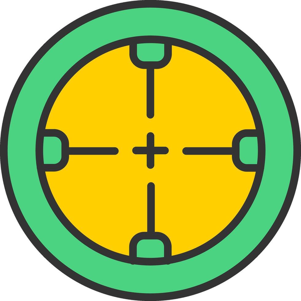 Scope Icon Design vector