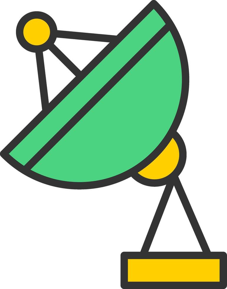 Satellite Dish Icon Design vector