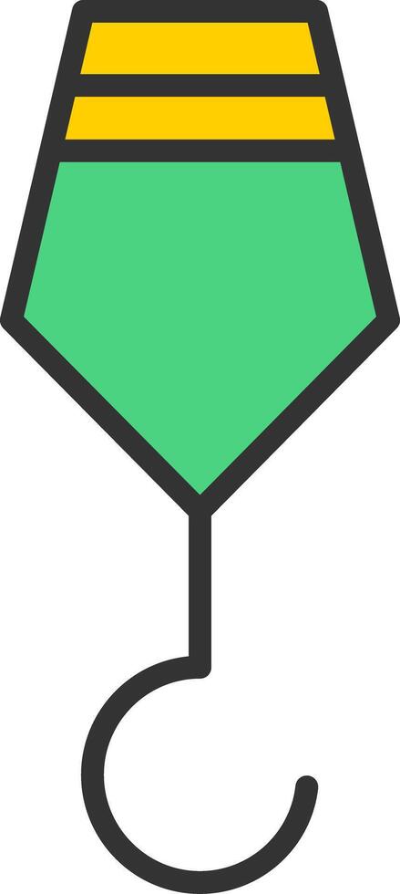 Hook Icon Design vector