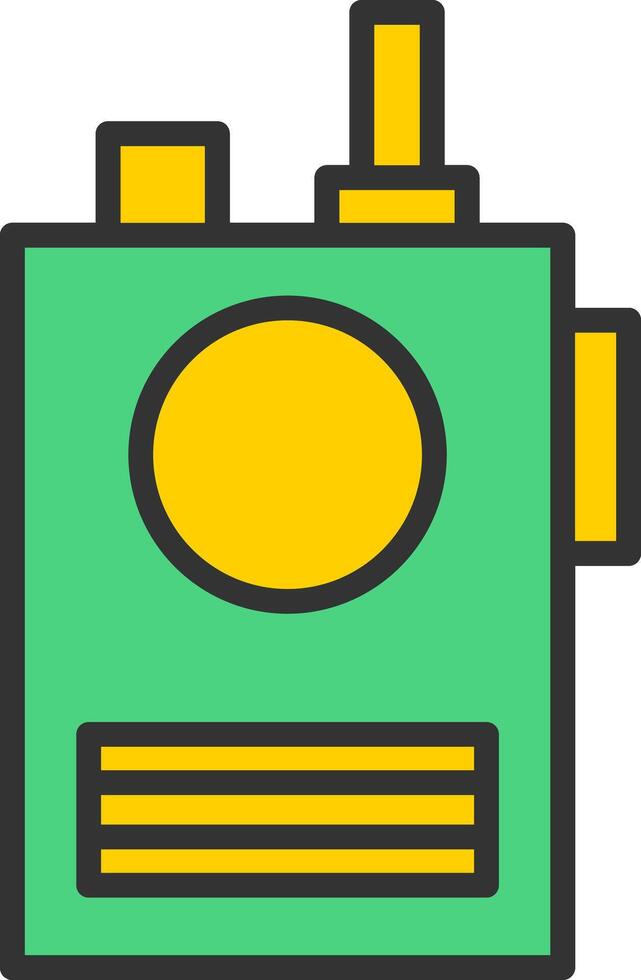 Radio Icon Design vector