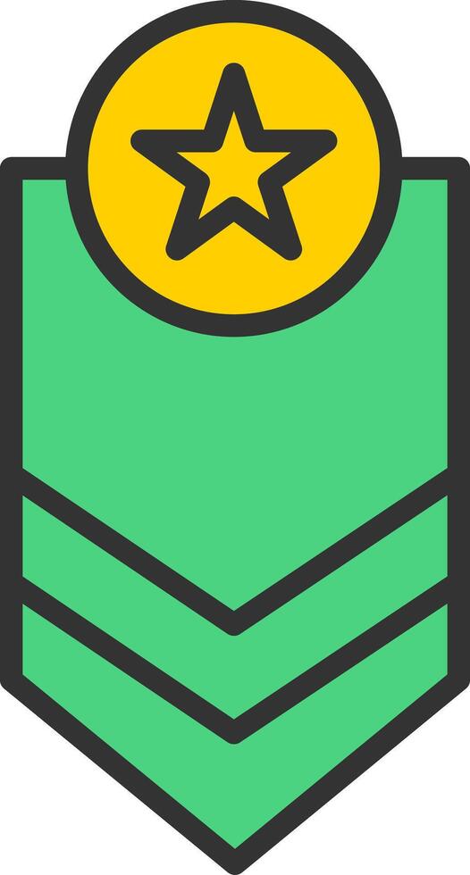 Rank Icon Design vector