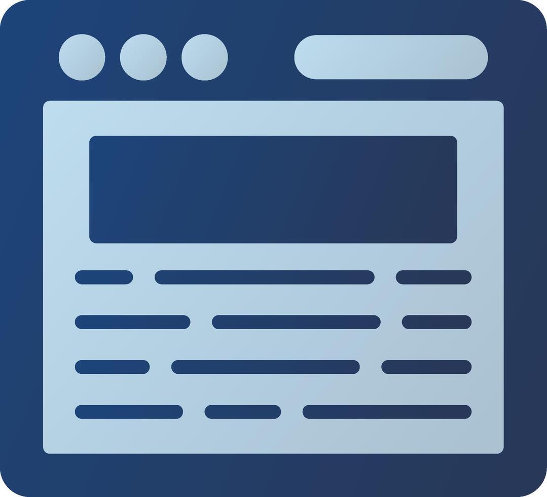 Article Icon Design vector