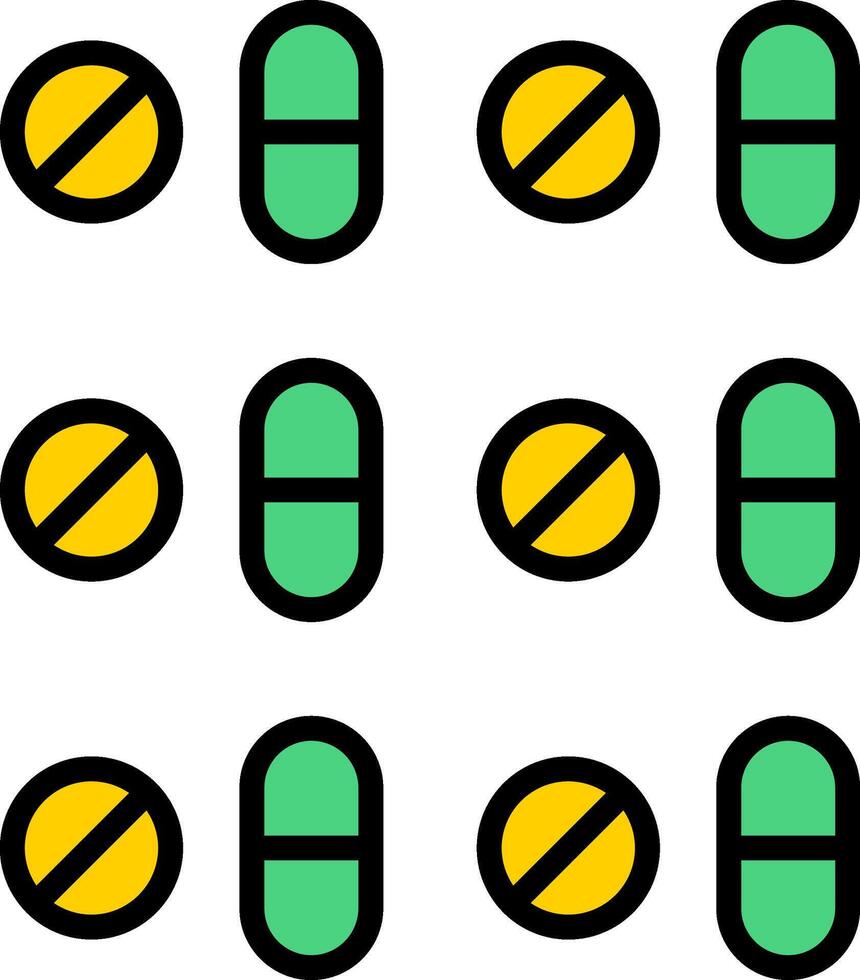 Pills Icon Design vector