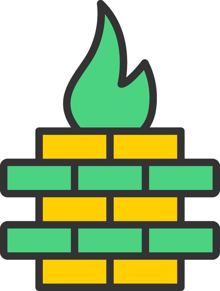 Flame Icon Design vector