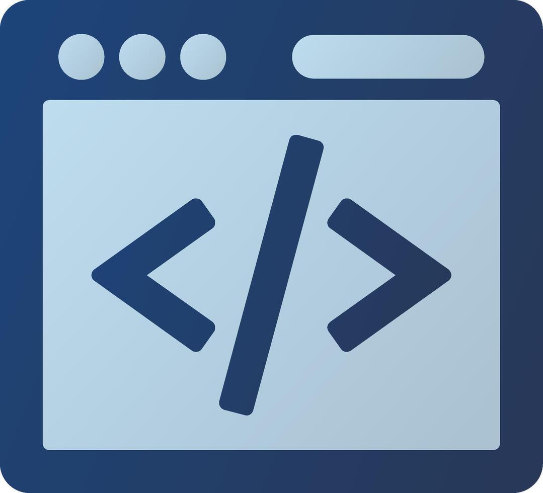 Html Icon Design vector