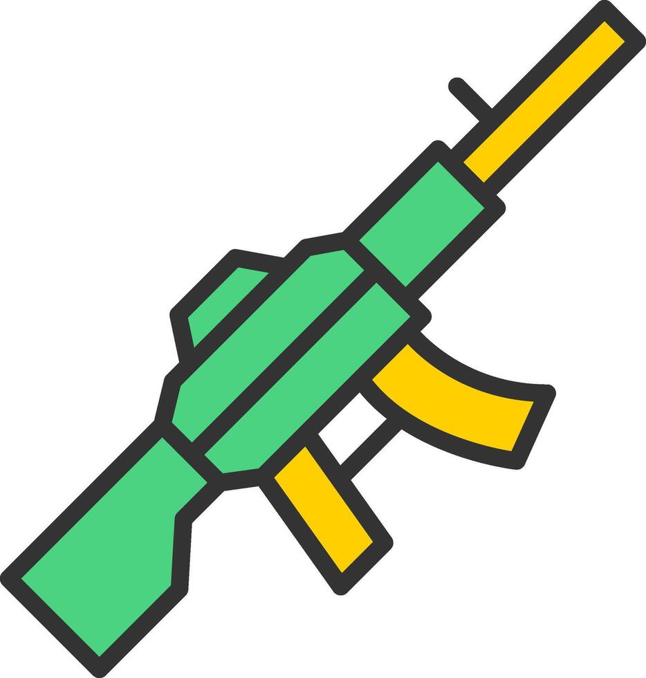 Machine Gun Icon Design vector