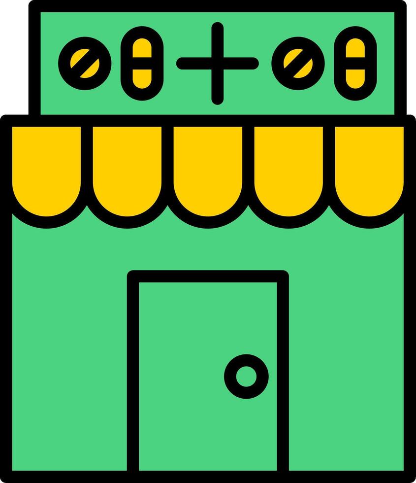 Drugstore Icon Design vector
