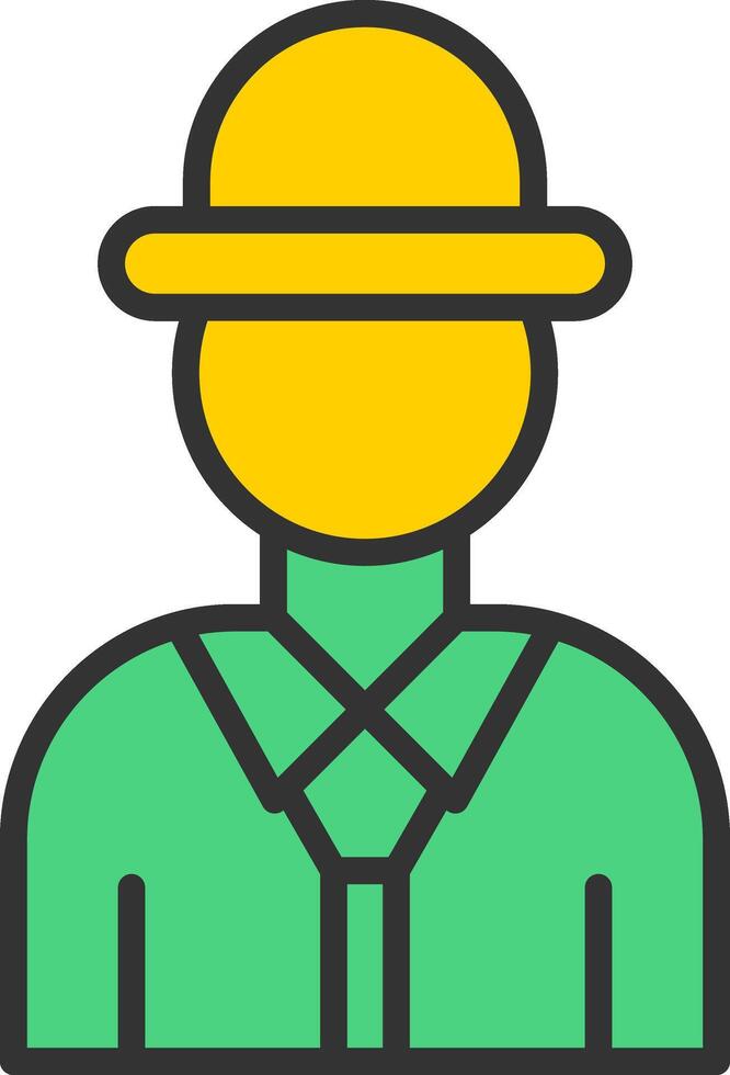 Worker Icon Design vector