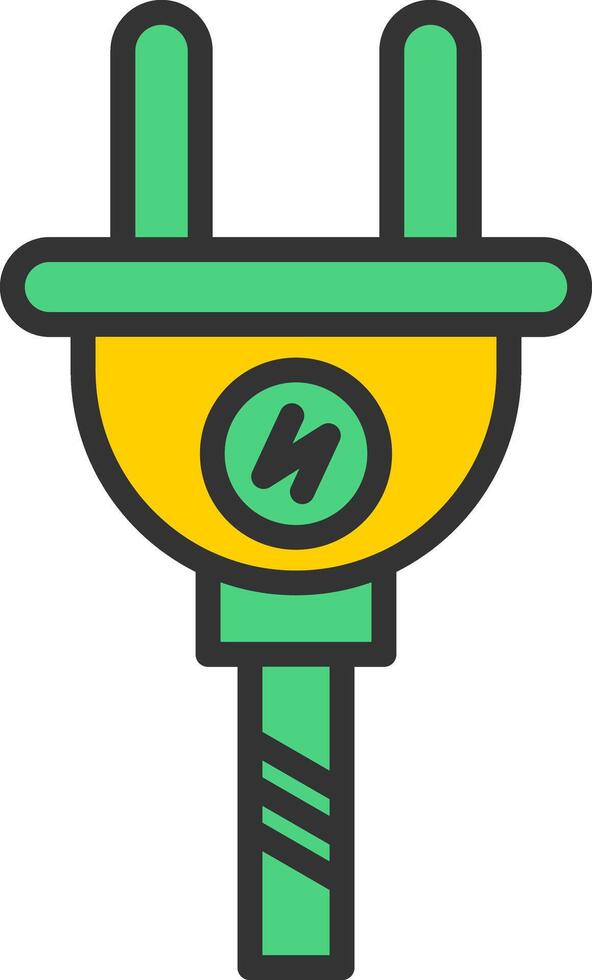 Electric Plug Icon Design vector