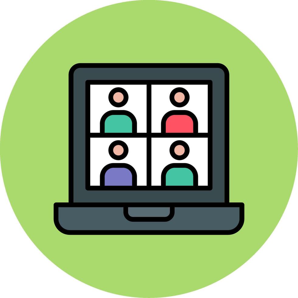 Meeting Icon Design vector