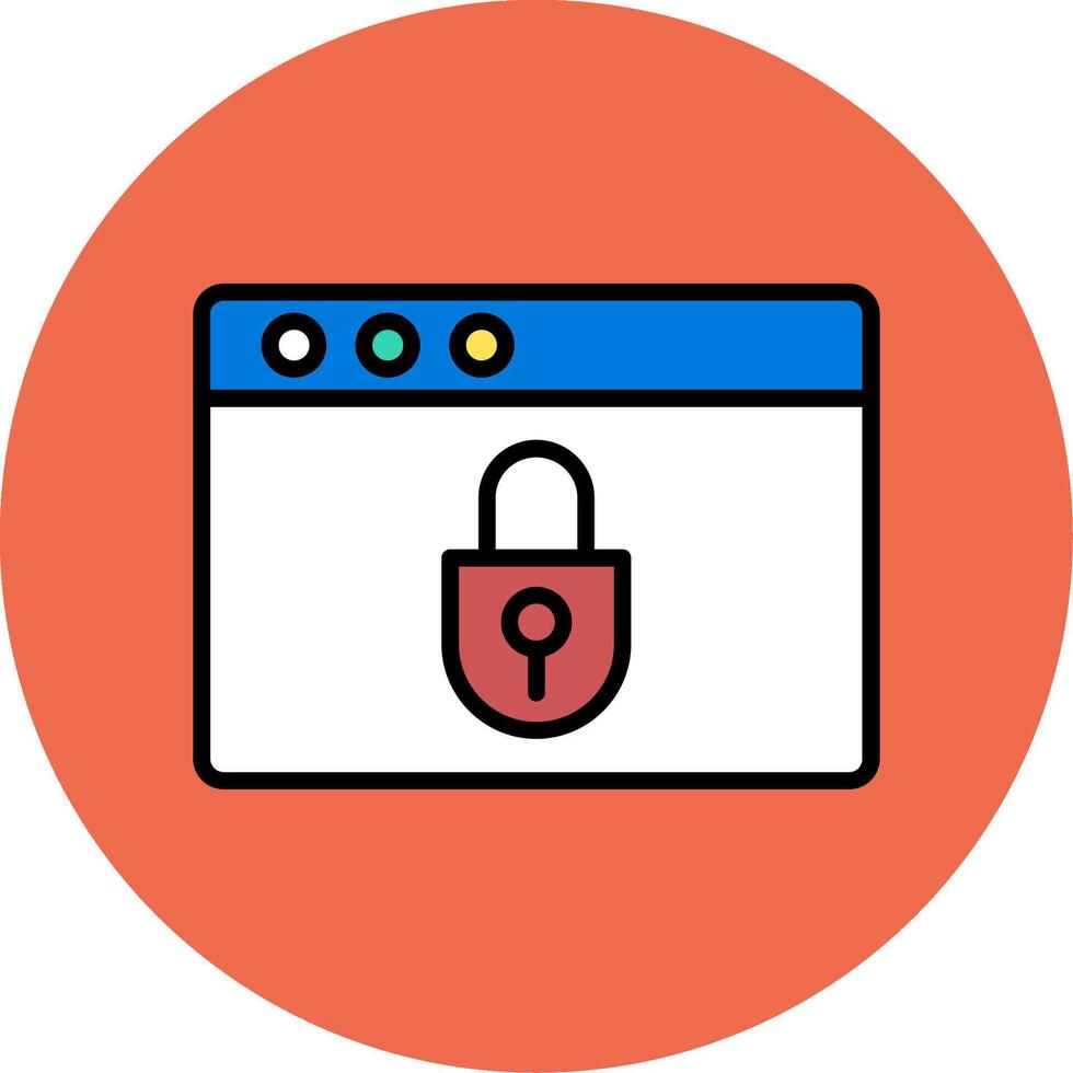 Browser Icon Design vector