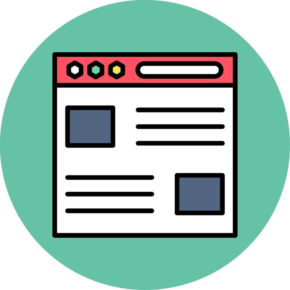 Website Icon Design vector