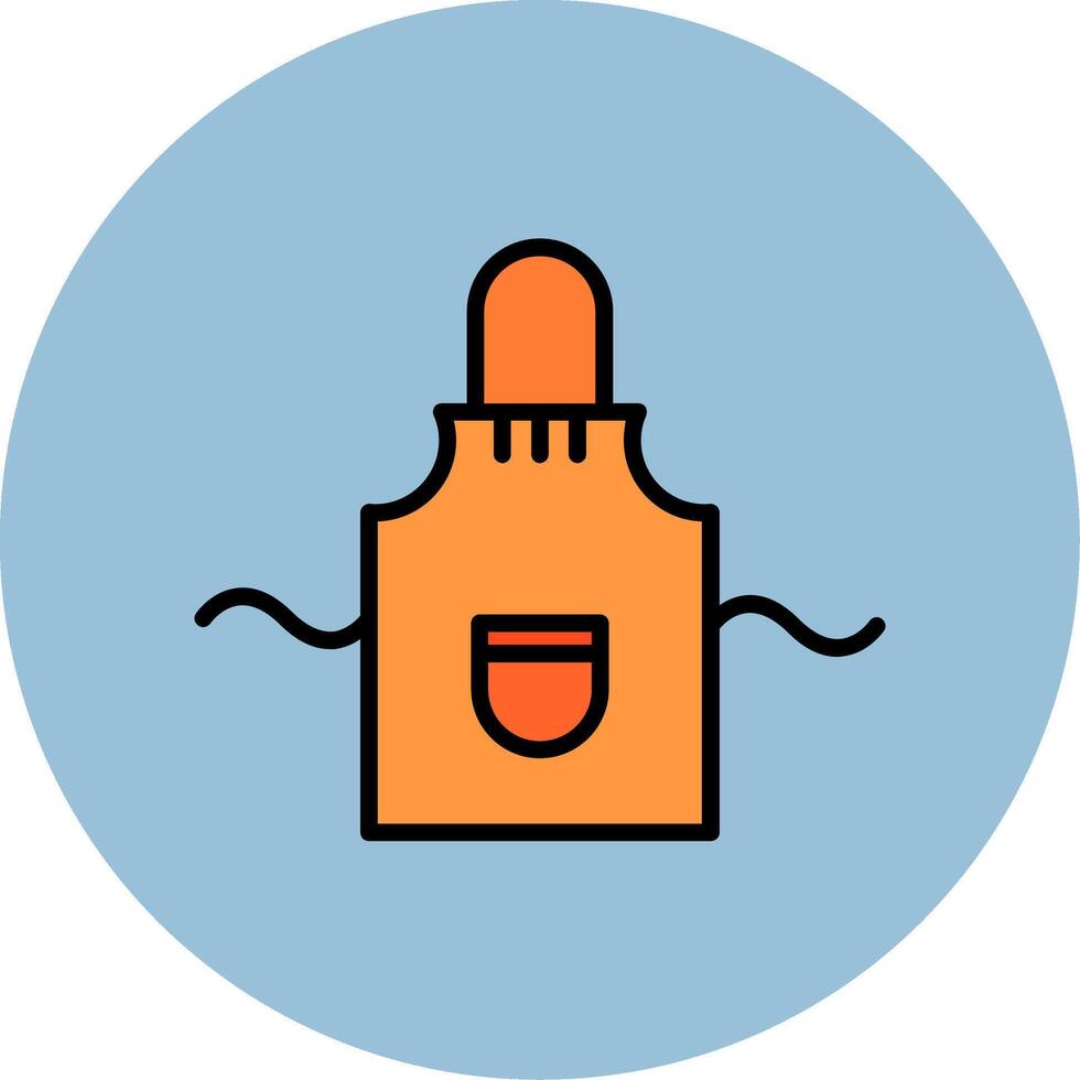 Apron Icon Design vector