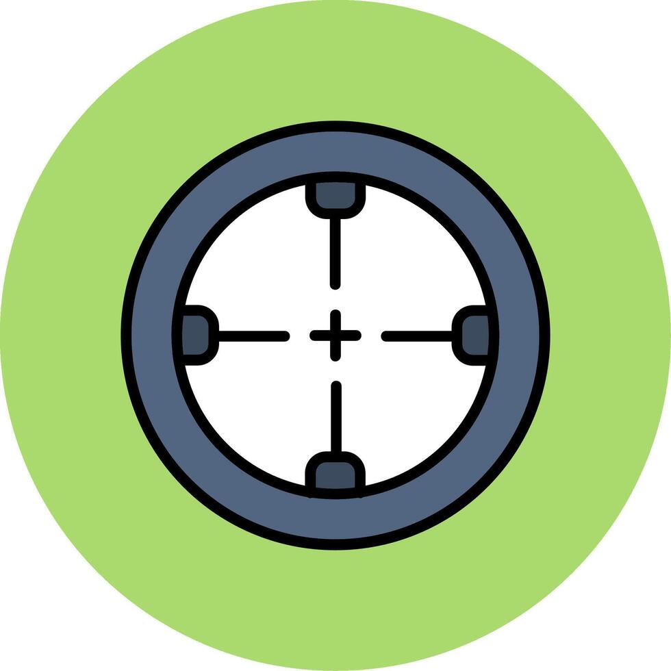 Scope Icon Design vector