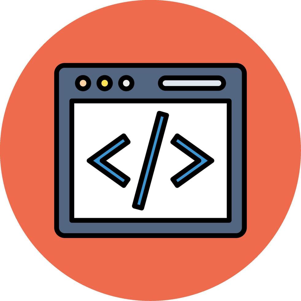 Html Icon Design vector
