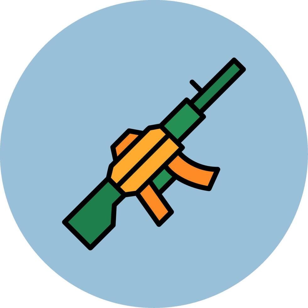 Machine Gun Icon Design vector