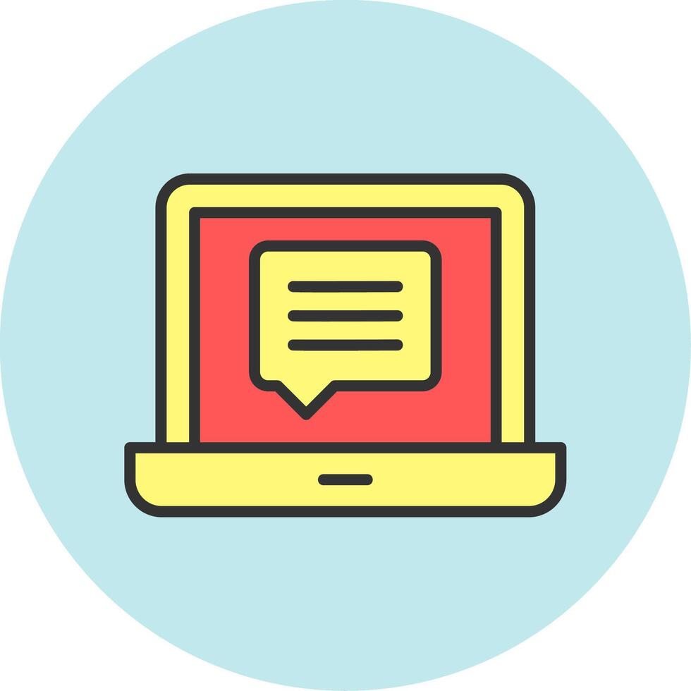 Chat Icon Design vector