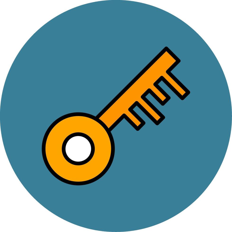 Key Icon Design vector