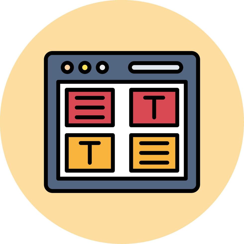 Web Design Icon Design vector