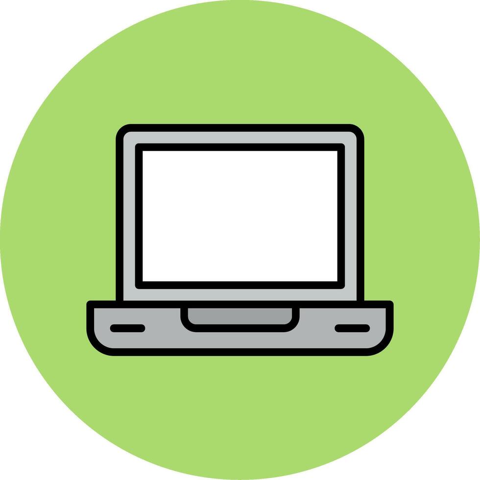 Laptop Icon Design vector